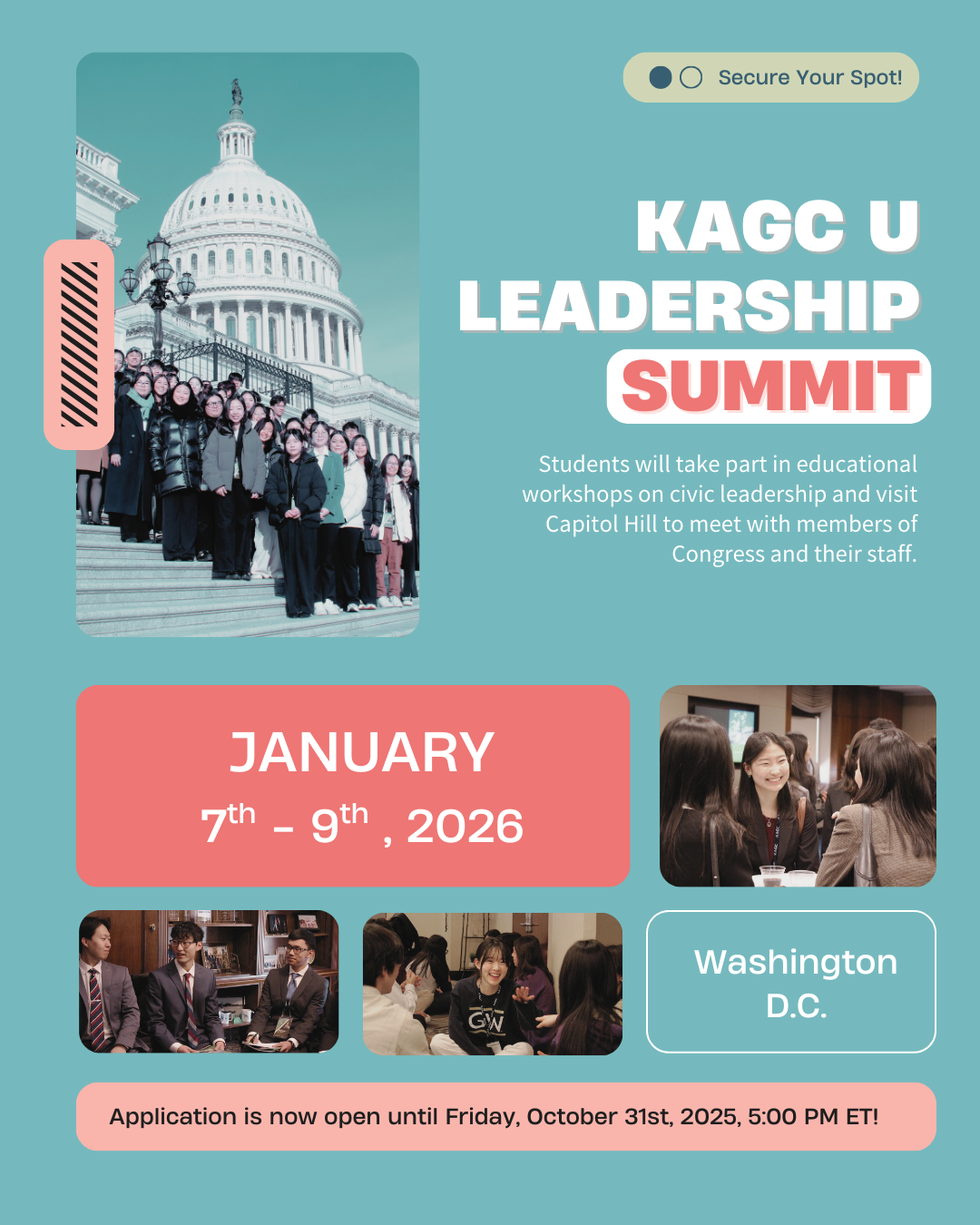 College Leadership Summit - KAGC :: Korean American Grassroots ...